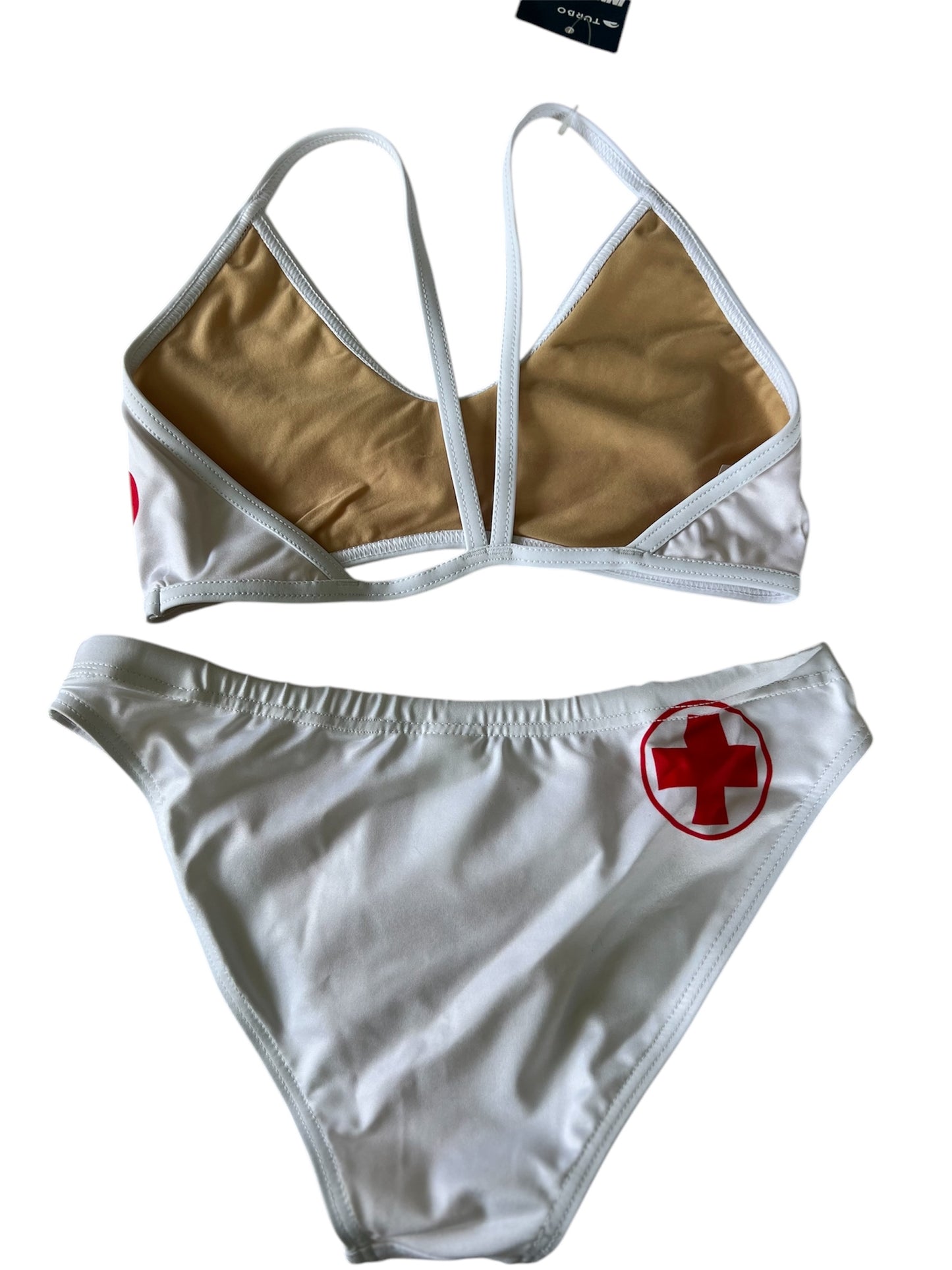 Lifeguard bikini - White