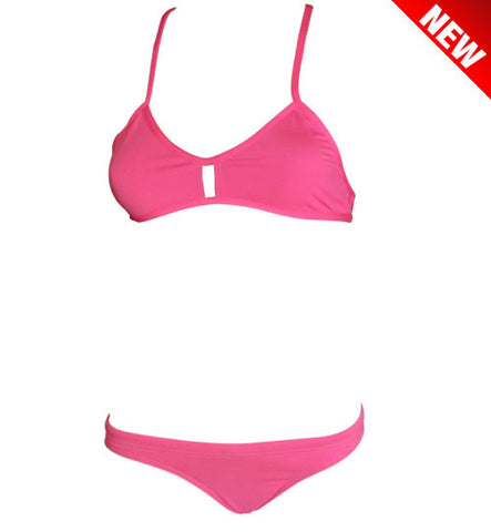 DUAL LAYER KNOTTY ACTIVE BIKINI - Pink (Items sold separately)