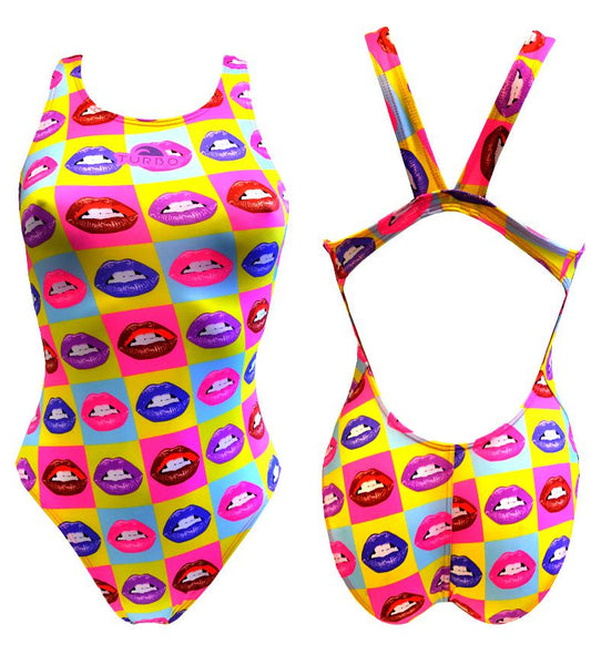 Lips Swim Suit Women