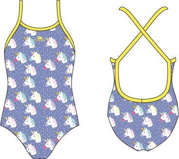 Kids Swimsuit - Happy Unicorns