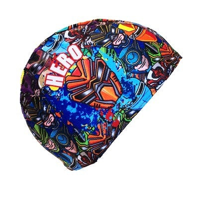 Kids Future heroes Lycra swimming cap