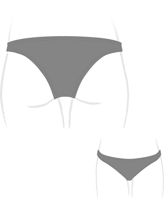 DUAL LAYER KNOTTY BIKINI - Grey (Items sold separately)