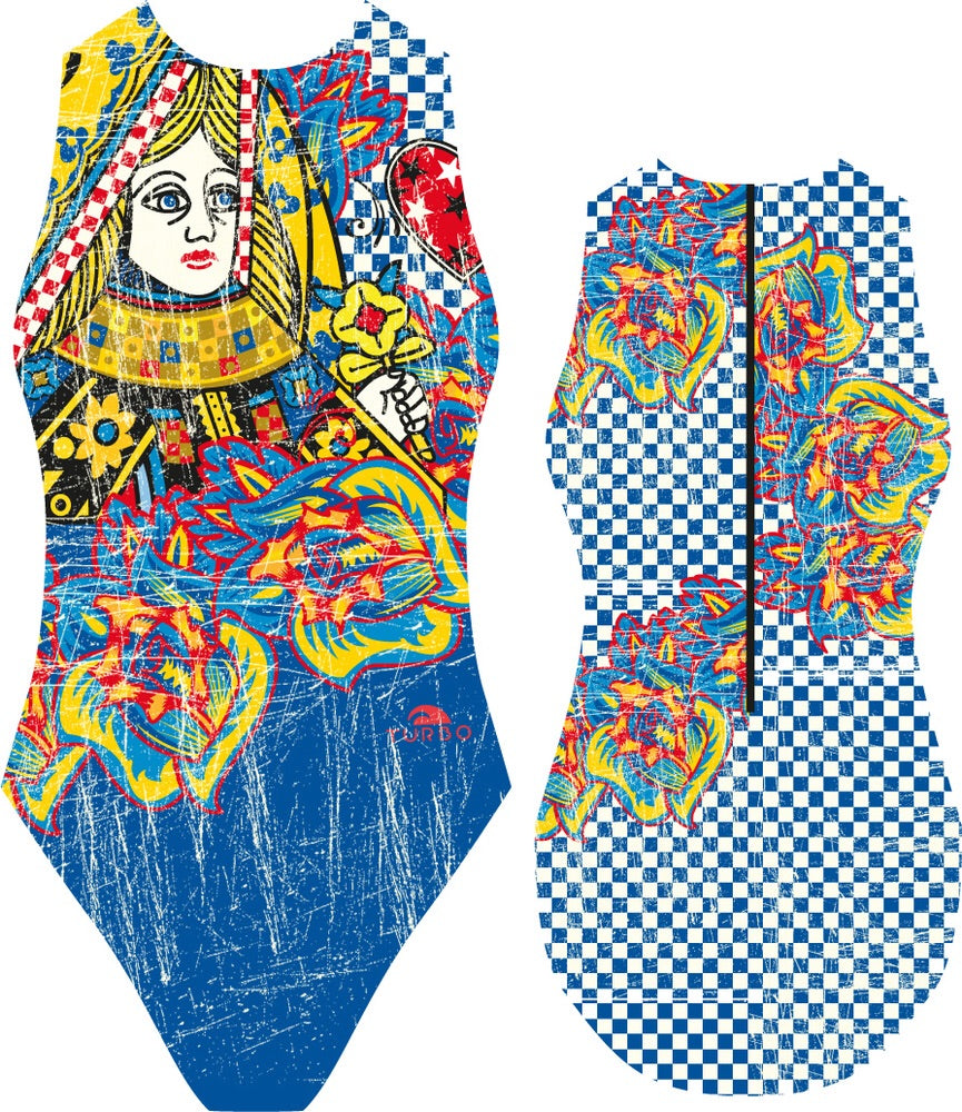 Queen of Hearts Vintage Polo Suit