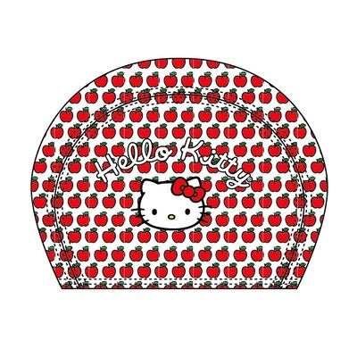 Kids Hello kitty 2 Lycra swimming cap
