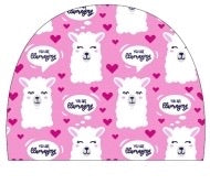 Kids Llamazing Lycra swimming cap