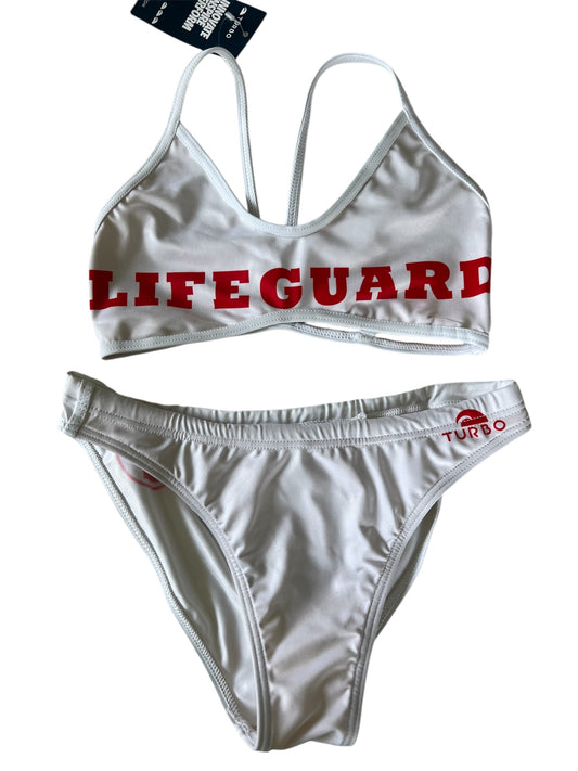 Lifeguard bikini - White