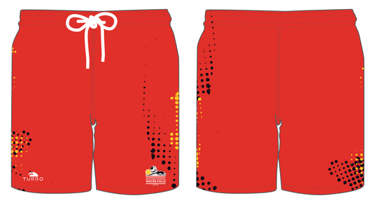 GSWP Red Ladies Shorts