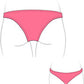 DUAL LAYER KNOTTY BIKINI - Coral (Items sold separately)