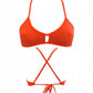 DUAL LAYER KNOTTY BIKINI - Orange (Items sold separately)