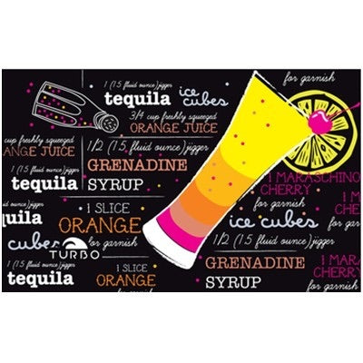 Microfibre Towel - Tequila Sunrise